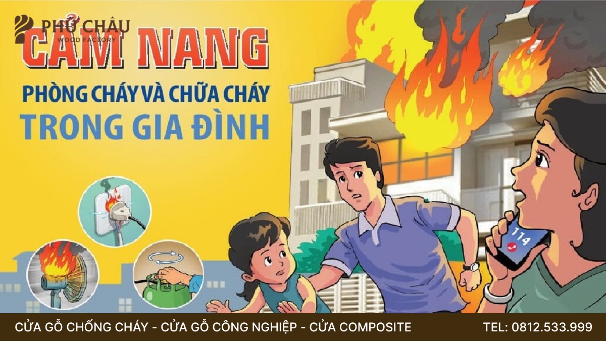 Cẩm nang phòng cháy, chữa cháy và thoát nạn trong gia đình