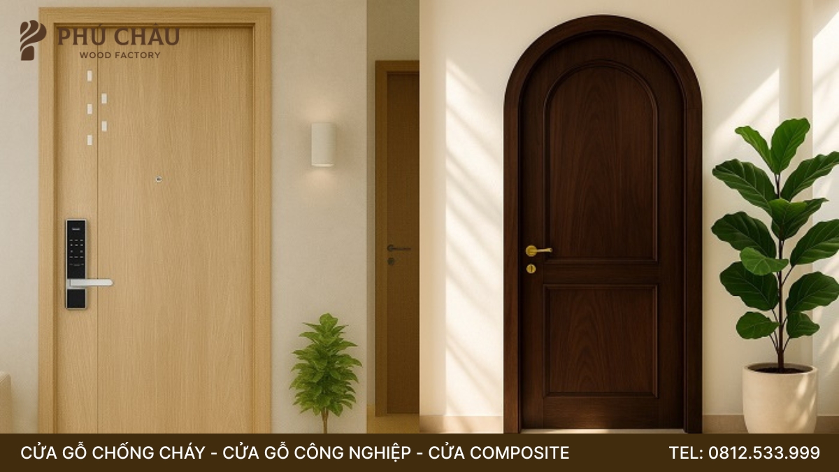Báo giá cửa gỗ, cửa thép chống cháy 15 phút EI15