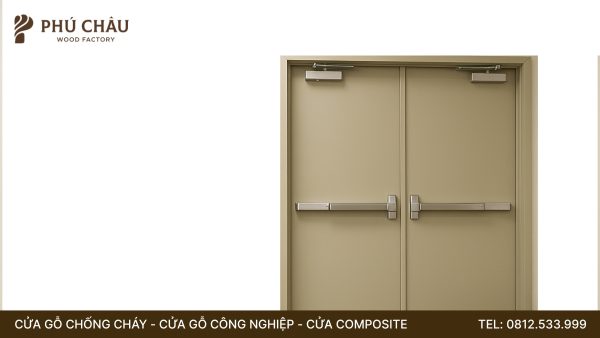 Cửa chống cháy 2 cánh: Báo giá & Chi phí lắp đặt
