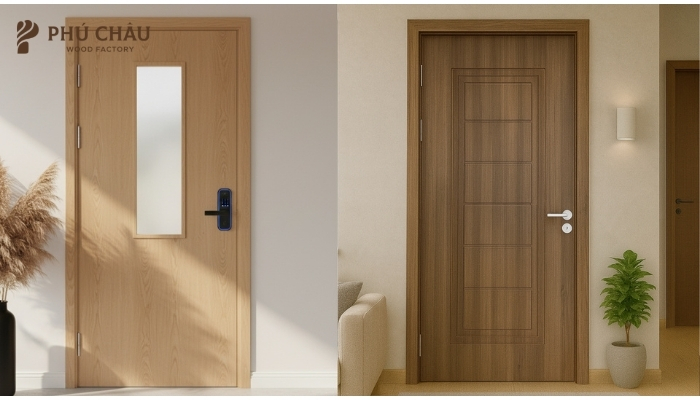 Cửa gỗ chống cháy Phú Châu Door sản xuất theo đơn, theo yêu cầu thời gian chịu lửa của công trình