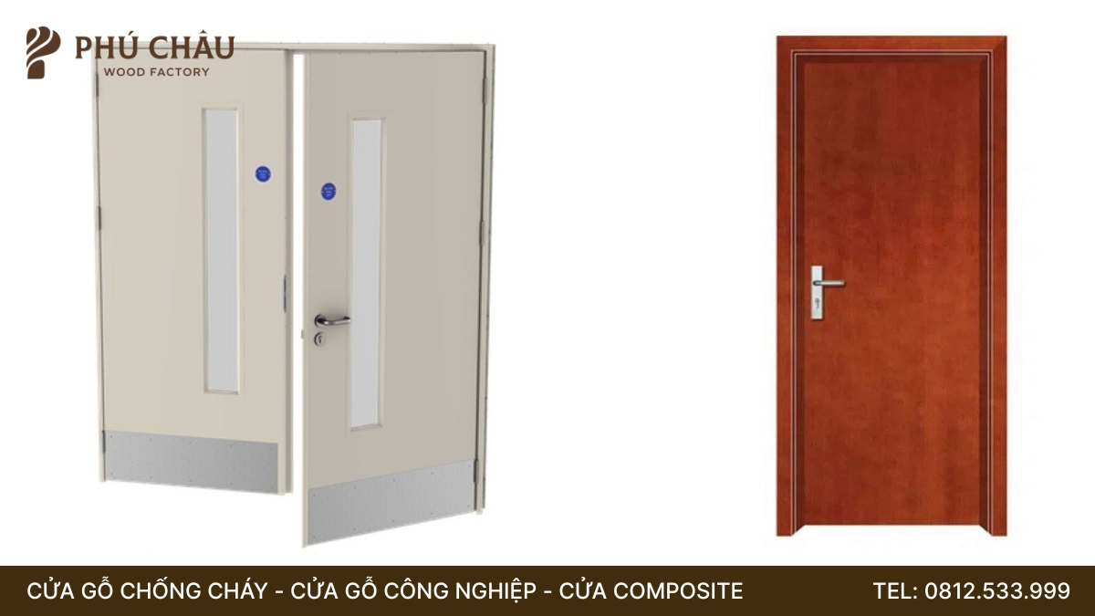 Cửa chống cháy tại Hải Phòng uy tín, đúng cấp EI thiết kế