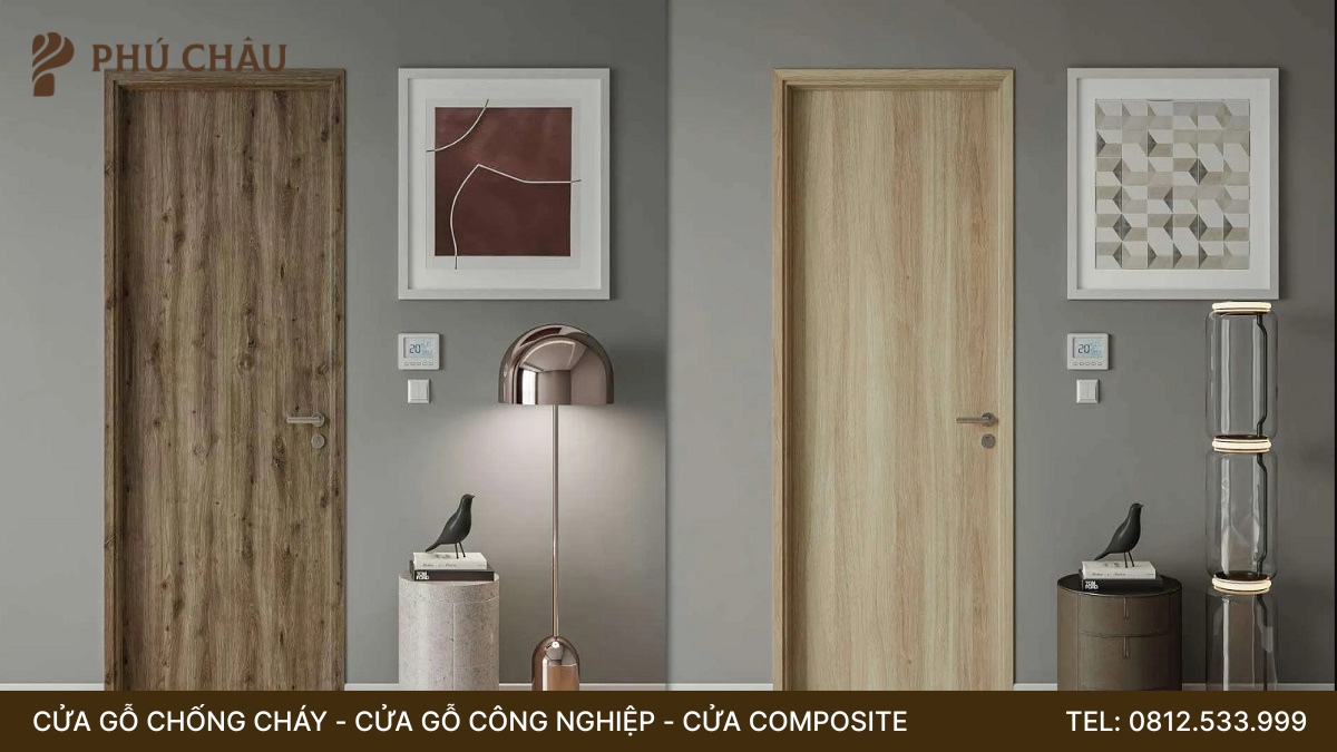 Báo giá cửa gỗ công nghiệp Veneer mới nhất năm 2026