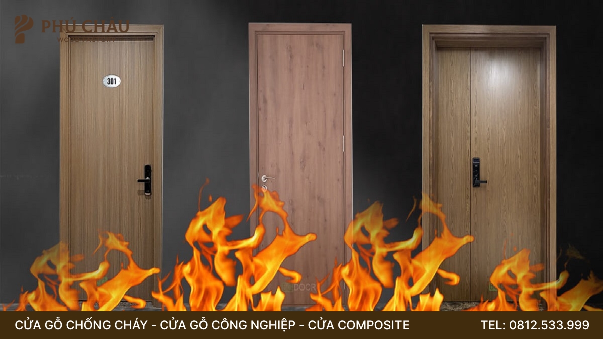 Khi nào cần dùng cửa gỗ chống cháy bắt buộc theo luật?