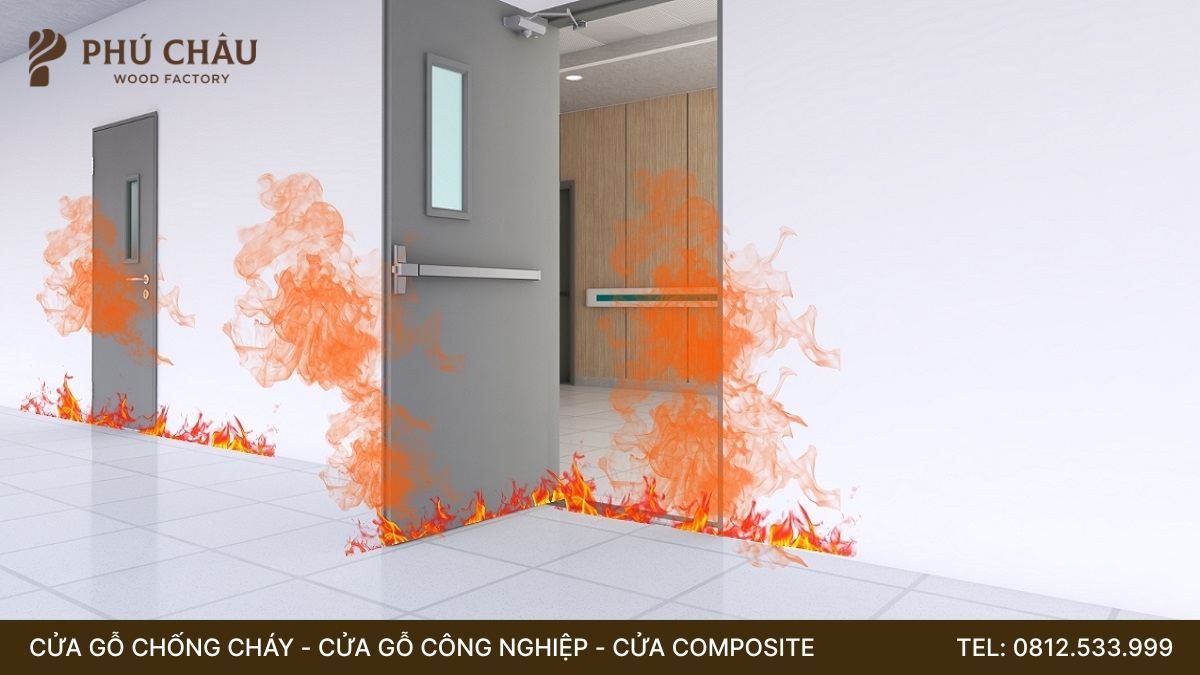 Cửa gỗ chống cháy 30, 60, 90, 120 phút khác nhau thế nào?