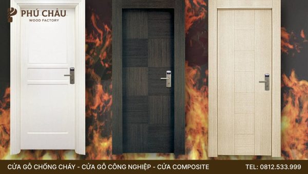 Kinh nghiệm chọn mua cửa gỗ chống cháy cho chung cư