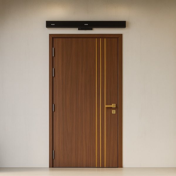 Cửa gỗ chống cháy EI30 một cánh, bản đặc