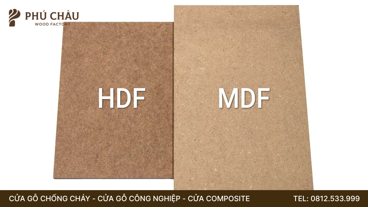 So sánh cửa gỗ MDF và cửa gỗ HDF: Nên chọn loại nào?