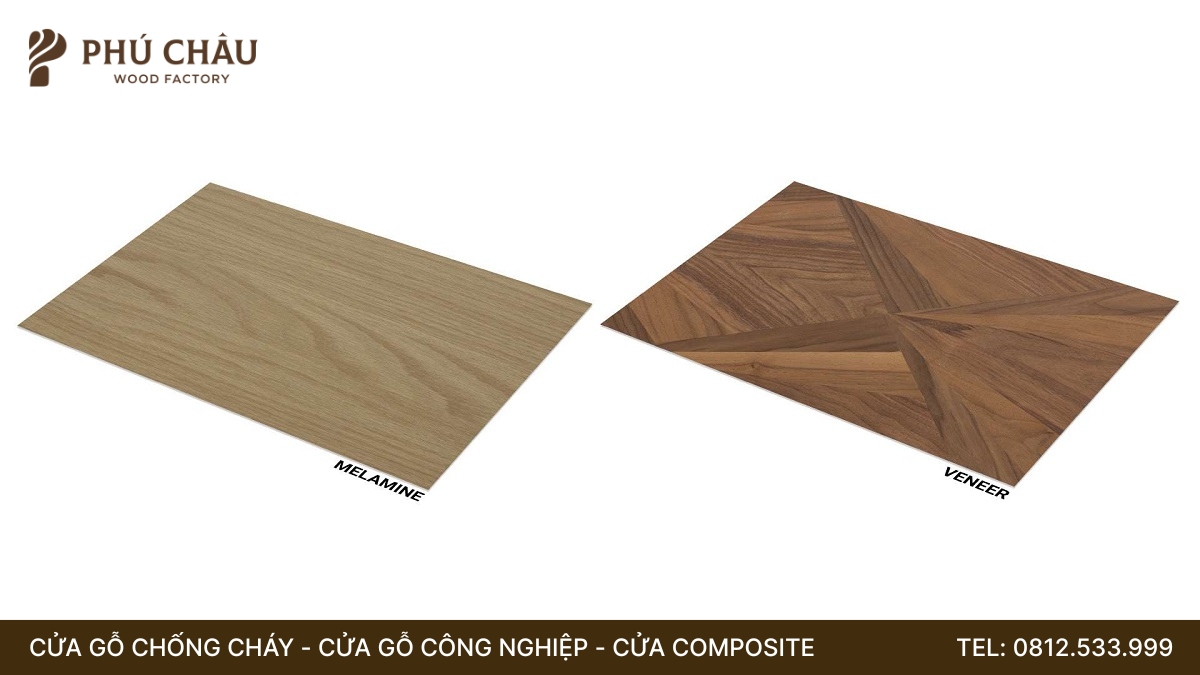Cửa gỗ Veneer, Melamine, Laminate: Nên chọn loại nào?