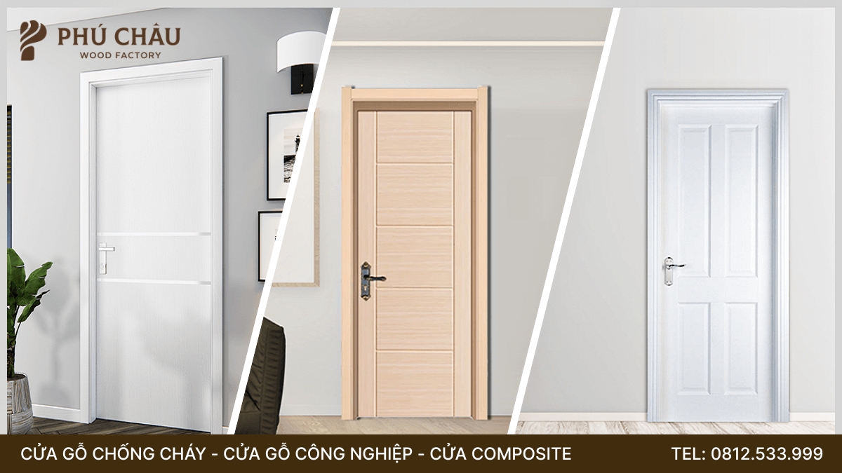 So sánh cửa nhựa Composite và cửa gỗ công nghiệp