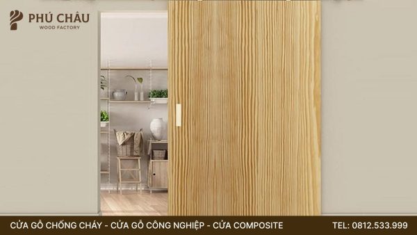 20 Mẫu cửa lùa, cửa xếp Composite hiện đại 2026