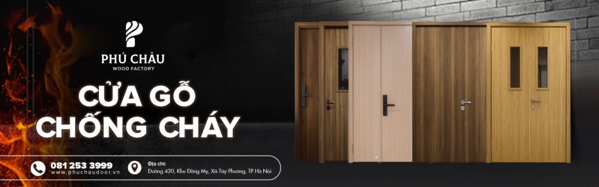 Các mẫu cửa gỗ chống cháy đẹp, an toàn và đạt chuẩn – ảnh 1