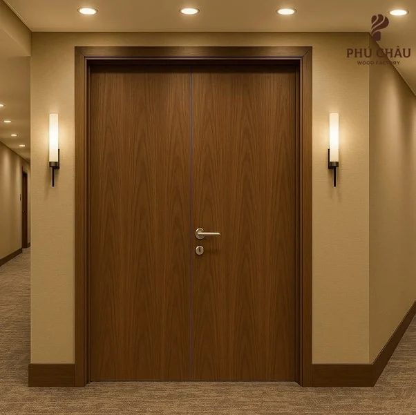 Các loại cửa gỗ chống cháy phù hợp với từng công trình – ảnh 2