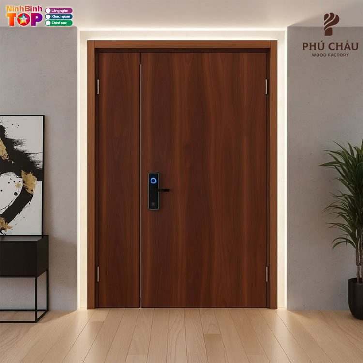 Hệ thống cửa gỗ chống cháy tại Phú Châu Door mang đến nhiều lựa chọn (phuchaudoor.vn)